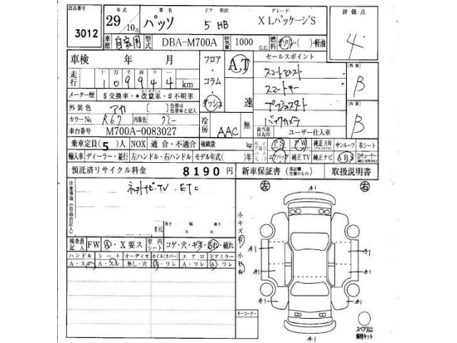 Toyota PASSO 2017 7129445-6