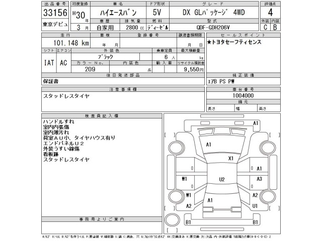 Toyota HIACE VAN 2018 7139614-2