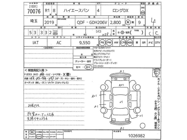 Toyota HIACE VAN 2019 7139700-2