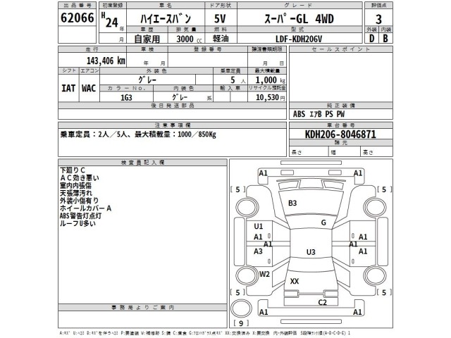 Toyota HIACE VAN 2012 7140726-2