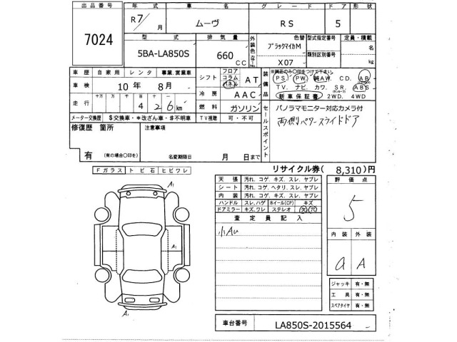 Daihatsu MOVE 2025 7154091-2