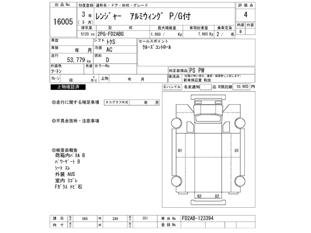 Hino RANGER 2021 7151694-2