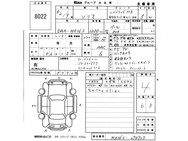 Suzuki SOLIO 2020 7145846-2