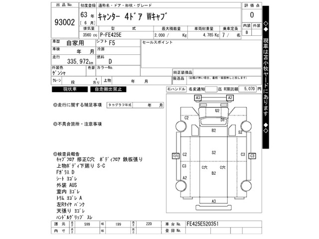 Mitsubishi CANTER 1988 7157201-2