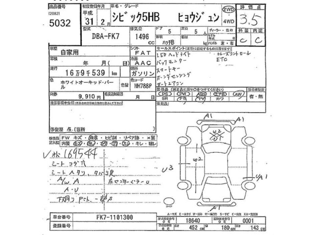 Honda CIVIC 2019 7154686-2