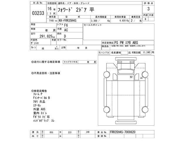 Isuzu FORWARD 2004 7161658-2