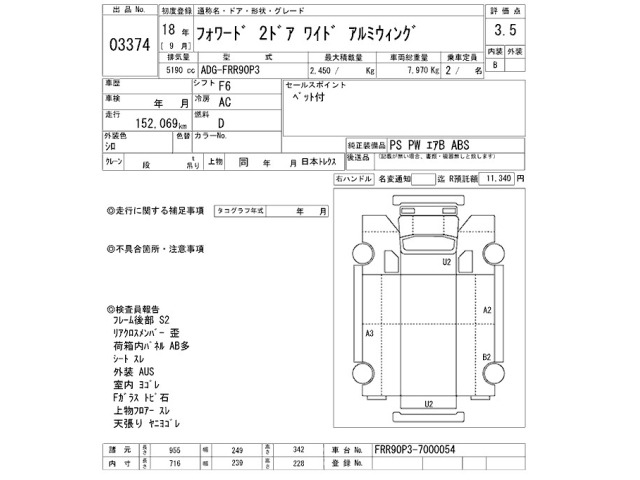 Isuzu FORWARD 2006 7161659-2