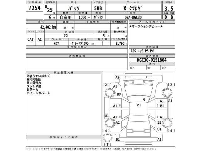 Toyota PASSO 2013 7162368-2