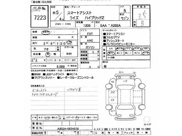Toyota RAIZE 2023 7161189-2