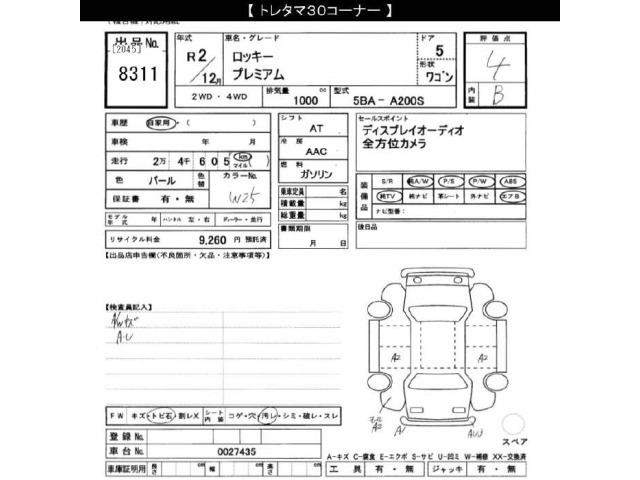 Daihatsu ROCKY 2020 7160823-2