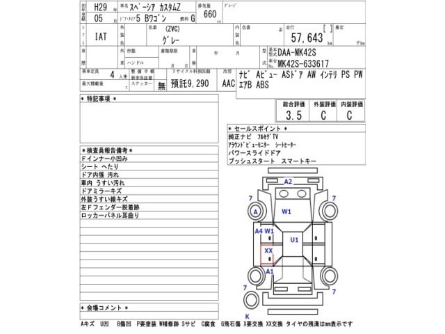 Suzuki SPACIA 2017 7159395-2