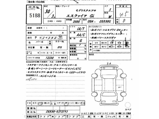 Toyota ESQUIRE 2018 7169816-2