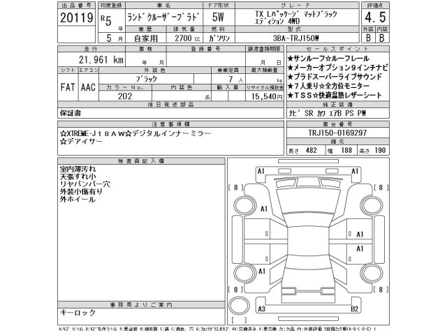Toyota LAND CRUISER PRADO 2023 7166204-2