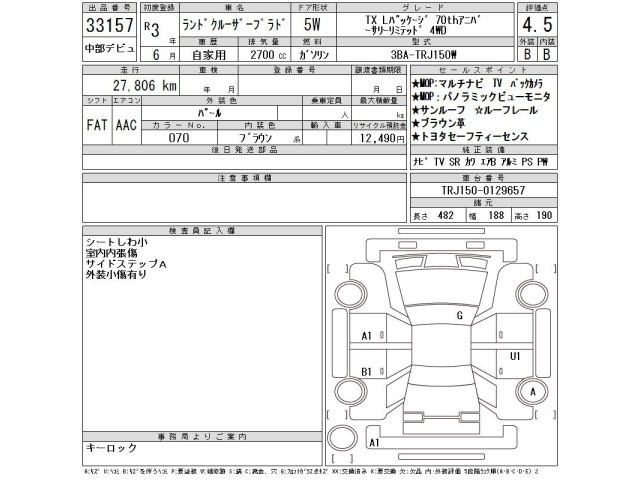 Toyota LAND CRUISER PRADO 2021 7166426-2