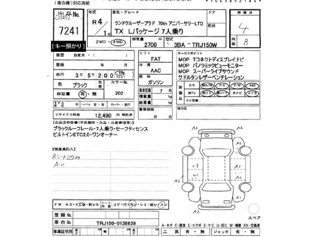 Toyota LAND CRUISER PRADO 2022 7168185-2