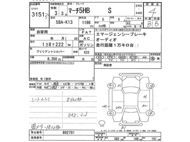 Nissan MARCH 2021 7179662-2