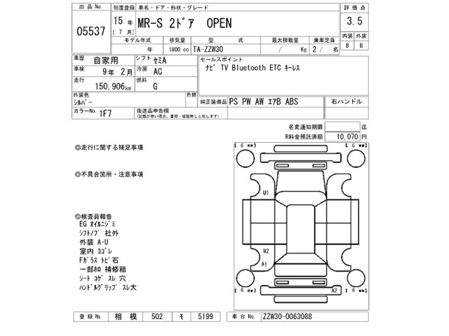 Toyota MR-S 2003 7175643-2
