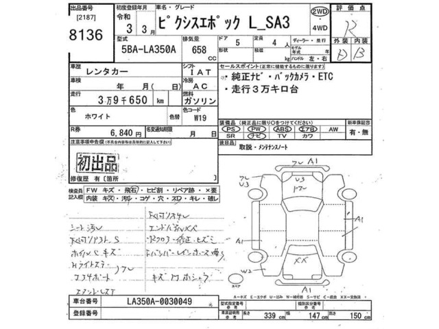 Toyota PIXIS EPOCH 2021 7180213-2