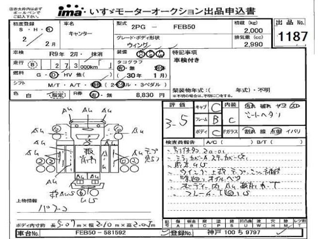 Mitsubishi CANTER 2020 7197510-2