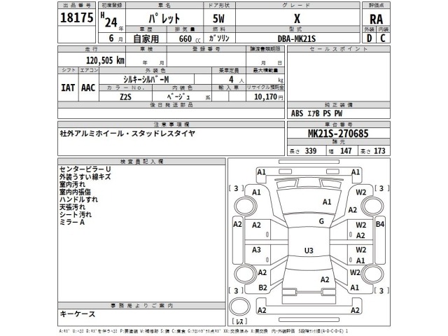 Suzuki PALETTE 2012 7205682-2