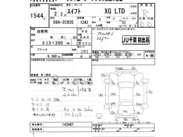 Suzuki SWIFT 2020 7202805-2