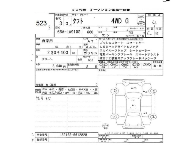 Daihatsu TAFT 2021 7190052-2