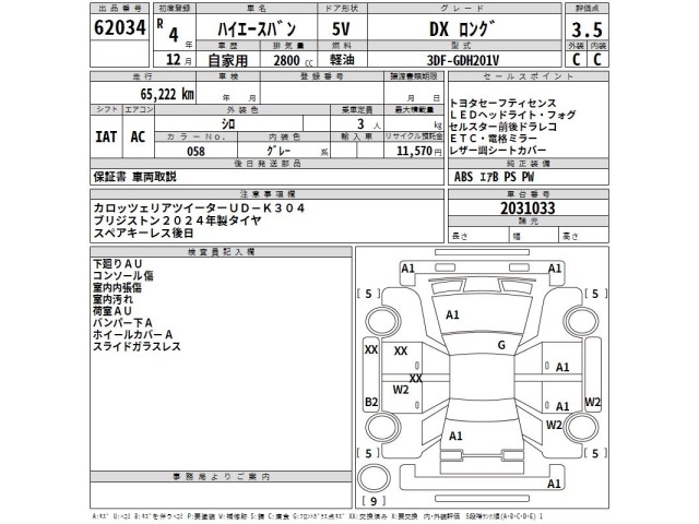 Toyota HIACE VAN 2022 7232031-2