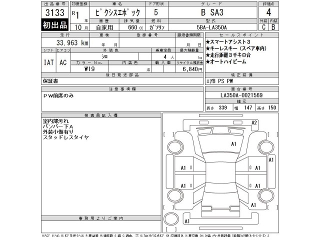 Toyota PIXIS EPOCH 2019 7234719-2