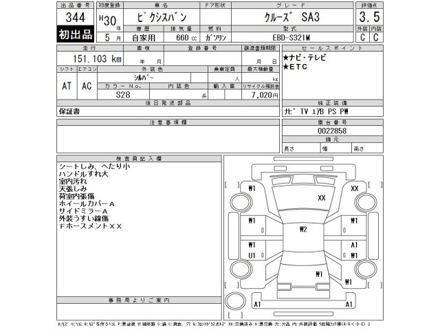 Toyota PIXIS VAN 2018 7231163-2