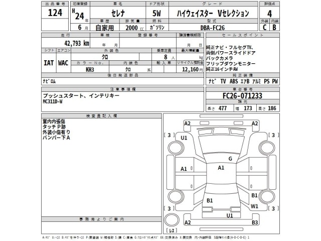 Nissan SERENA 2012 7233341-2