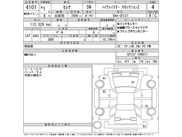Nissan SERENA 2019 7233445-2