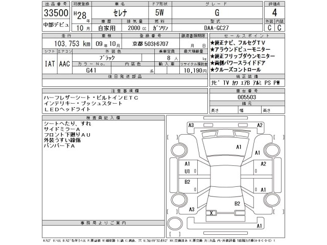Nissan SERENA 2016 7233500-2
