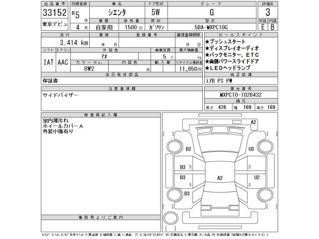Toyota SIENTA 2023 7234953-2