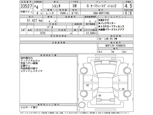 Toyota SIENTA 2022 7234977-2