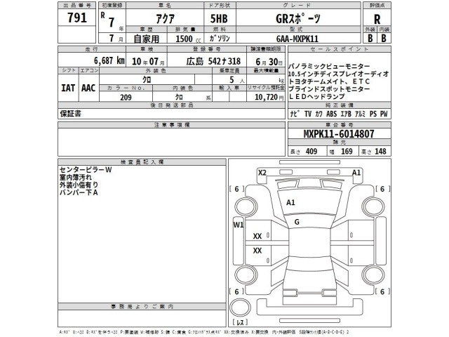 Toyota AQUA 2025 7253642-2