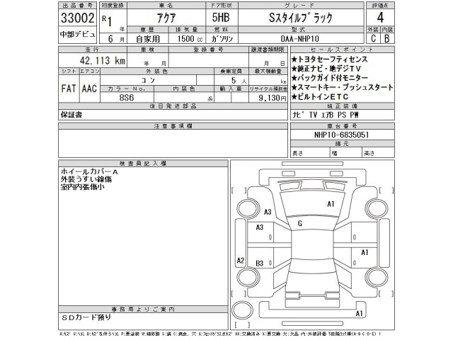 Toyota AQUA 2019 7253715-2