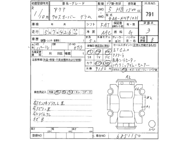 Toyota AQUA 2019 7253723-2