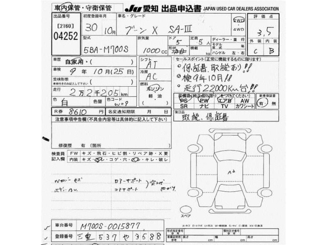 Daihatsu BOON 2018 7254732-2