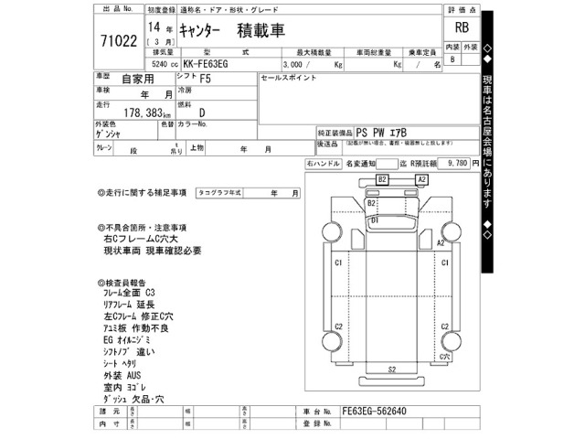Mitsubishi CANTER 2002 7248712-2