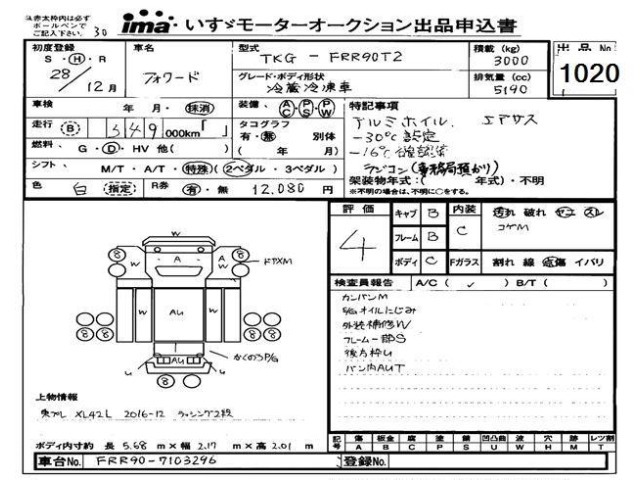 Isuzu FORWARD 2016 7256108-2
