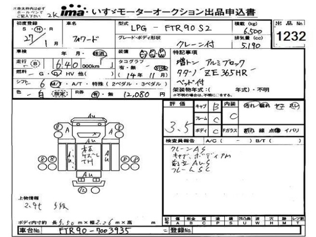 Isuzu FORWARD 2015 7256118-2
