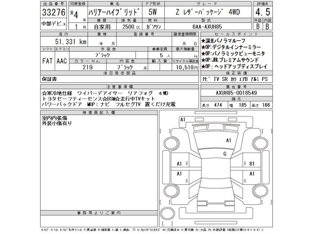 Toyota HARRIER 2022 7237619-2