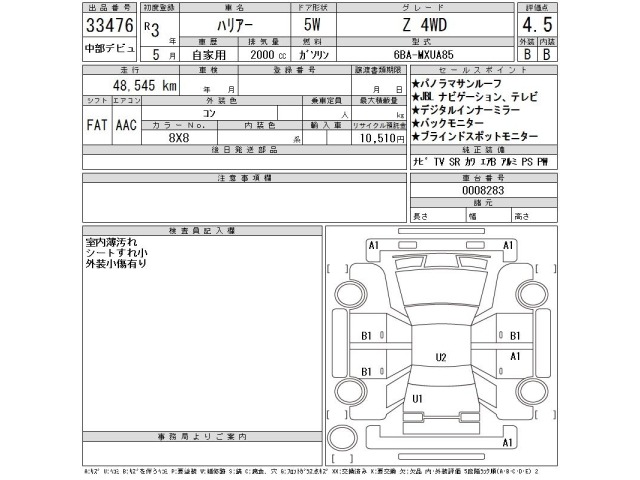 Toyota HARRIER 2021 7237645-2