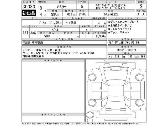 Suzuki HUSTLER 2026 7252072-2