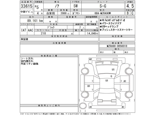 Toyota NOAH 2023 7254113-2