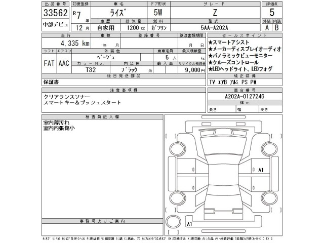 Toyota RAIZE 2025 7254371-2