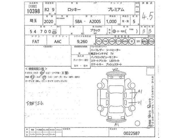 Daihatsu ROCKY 2020 7254598-2