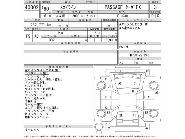 Nissan SKYLINE 1985 7236993-2