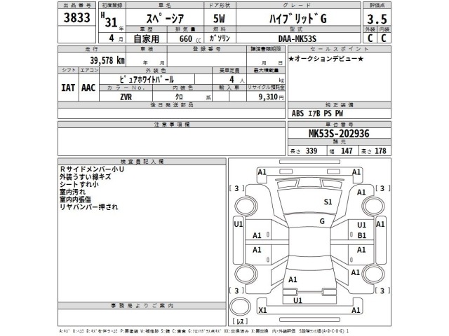 Suzuki SPACIA 2019 7245214-2