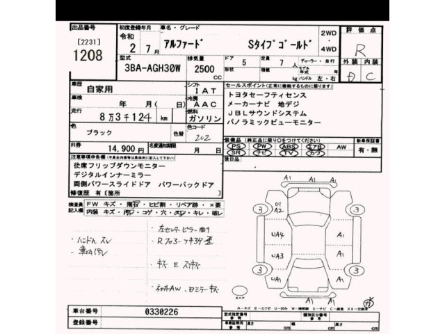 Toyota ALPHARD 2020 7268539-2